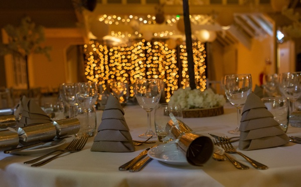 Thorpeness Country Club Christmas Party Set Up