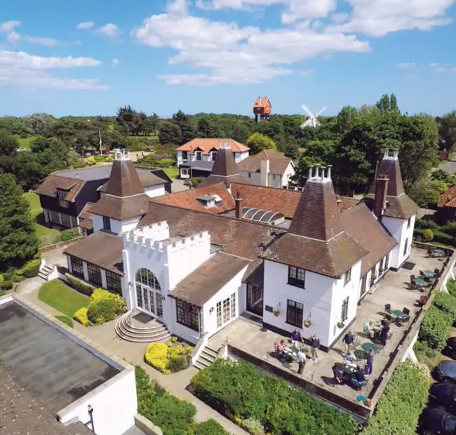 Hotel - Thorpeness Golf Club & Hotel - Arial 