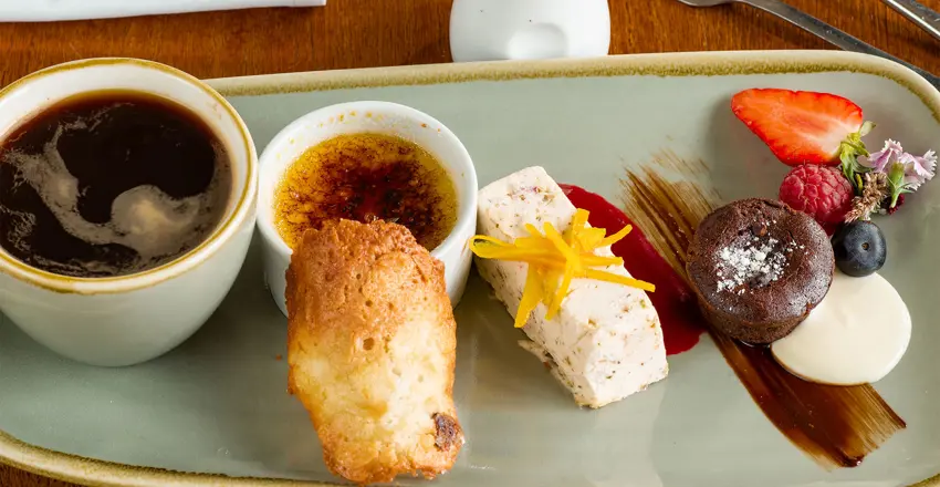 Thorpeness Golf Club & Hotel, Finished Assiette Of Desserts