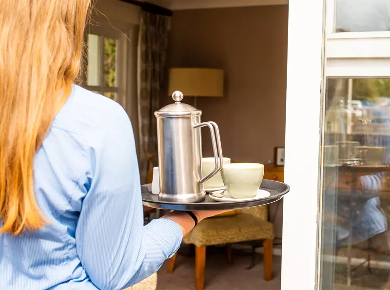Thorpeness Golf Club & Hotel, Folk With Carrying Tray