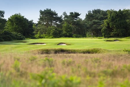 12th fairway Hole at Thorpeness Golf Course Suffolk