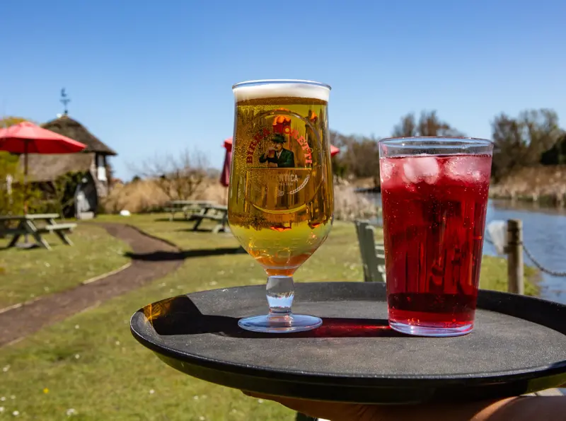 Thorpeness Golf Club & Hotel, Drinks in the Meare Garden