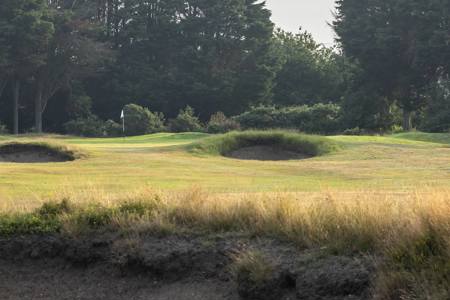 4th green Thorpeness Golf Club & Hotel