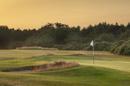 17th green at Thorpeness Golf Course Suffolk