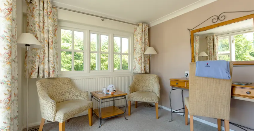 Patio room seating area - Thorpeness Golf Club and Hotel