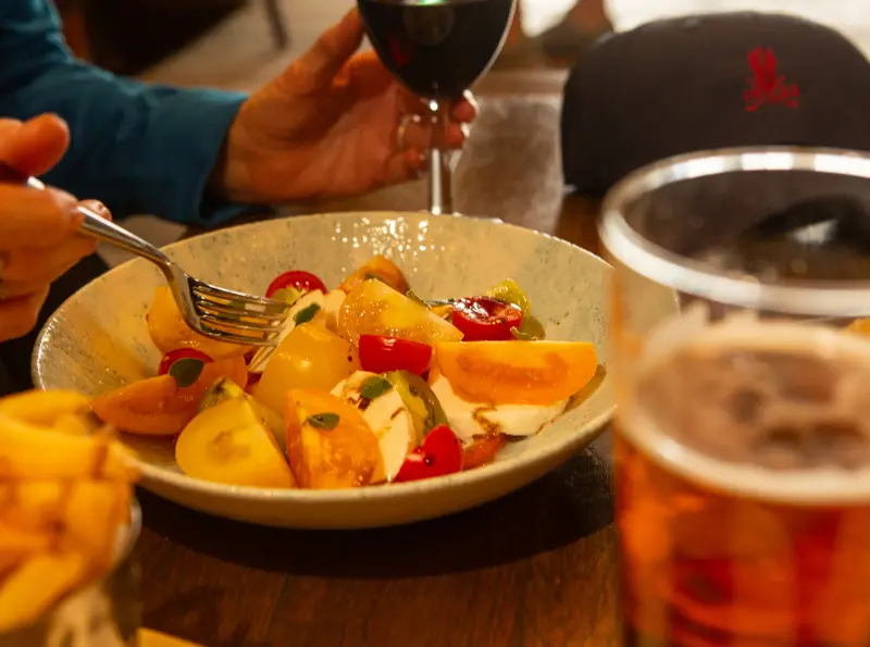Thorpeness Golf Club & Hotel, Tomato salad