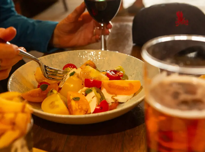 Thorpeness Golf Club & Hotel, Tomato salad