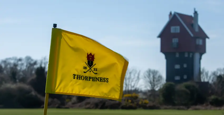 Morning Over The 1St Green At Thorpeness Golf Course Suffolk